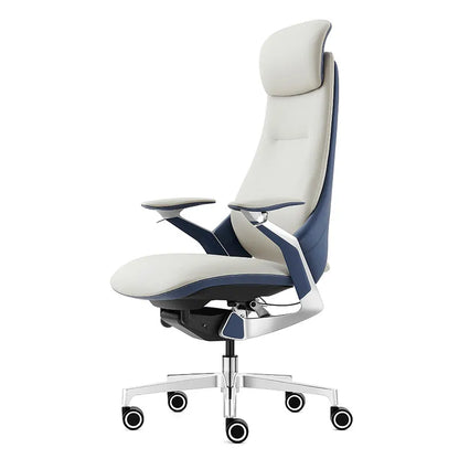 Computer Relaxing Office Chair Ergonomic Mobile Wheels Leather Office Chair Backrest Modern Sillas De Oficina Library...