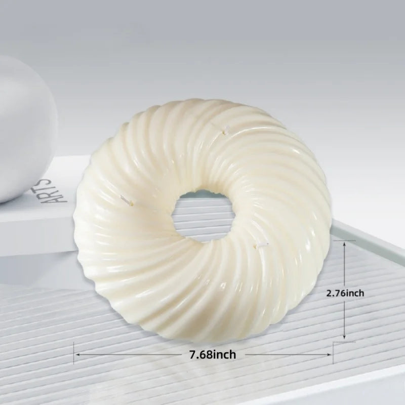 Aromatherapy candles, large pillar ribbed decorative candles, soy wax, suitable for gifts, room shelves, home ribbed decoration