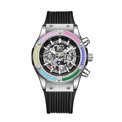 2025 Classic Luxury Watch for Menes  Multifunction Sports Waterproof Luminous Casual Clock ONOLA Men Mechanic Watches