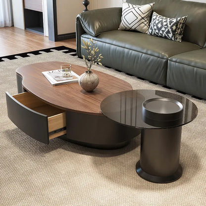 Designer Living Room Coffee Table Aesthetic Italian Writing Modern Coffee Table Decoration Unique Mesa Auxiliar Home...