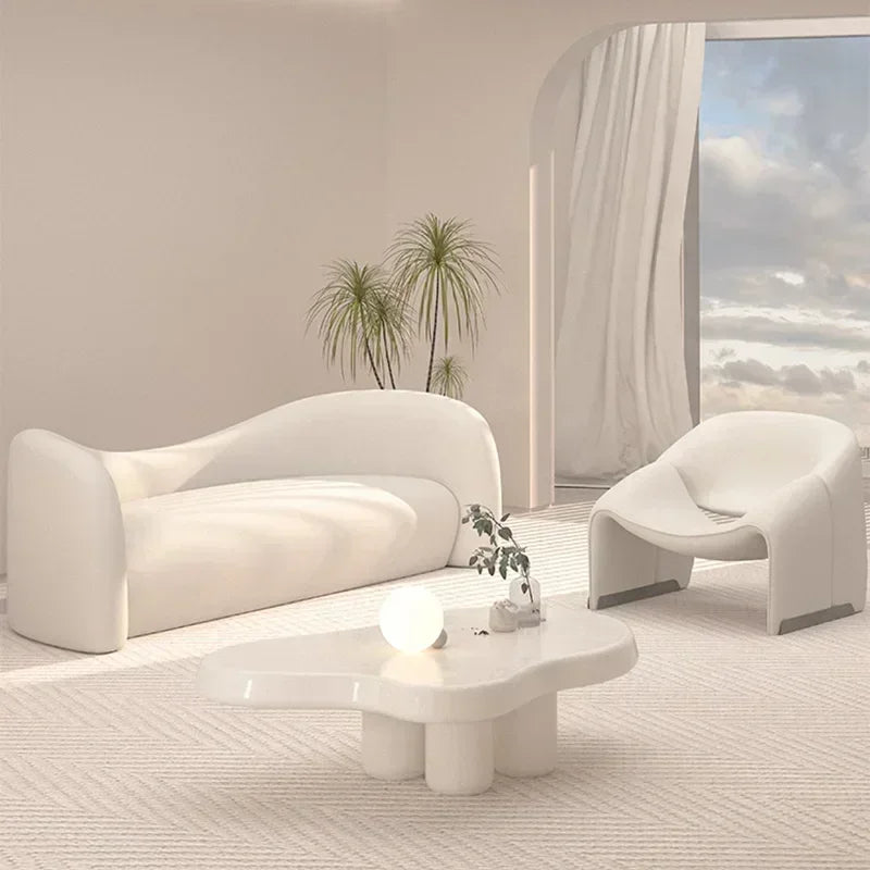 Xxl Comfortable Vintage White Sofas Modern Designer High Quality Unusual Sofas Banquet Unique Sofa 2 Plazas Bedroom Furniture