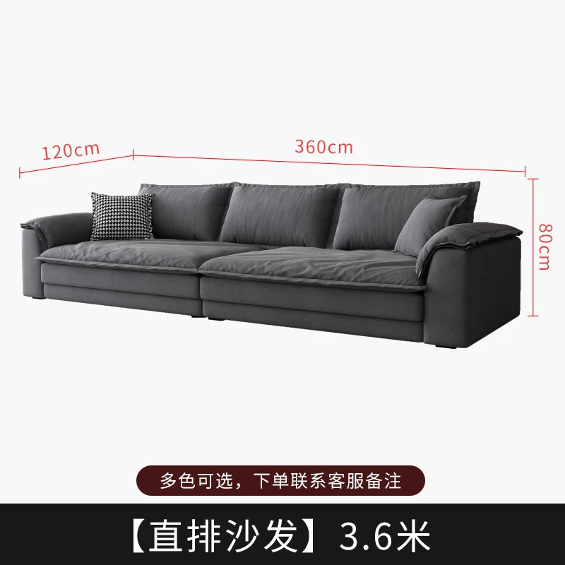 Luxury European Living Room Sofas Oversized L Shape Minimalist Designer Sofas Modern Fluffy Divano Letto Matrimoniale...