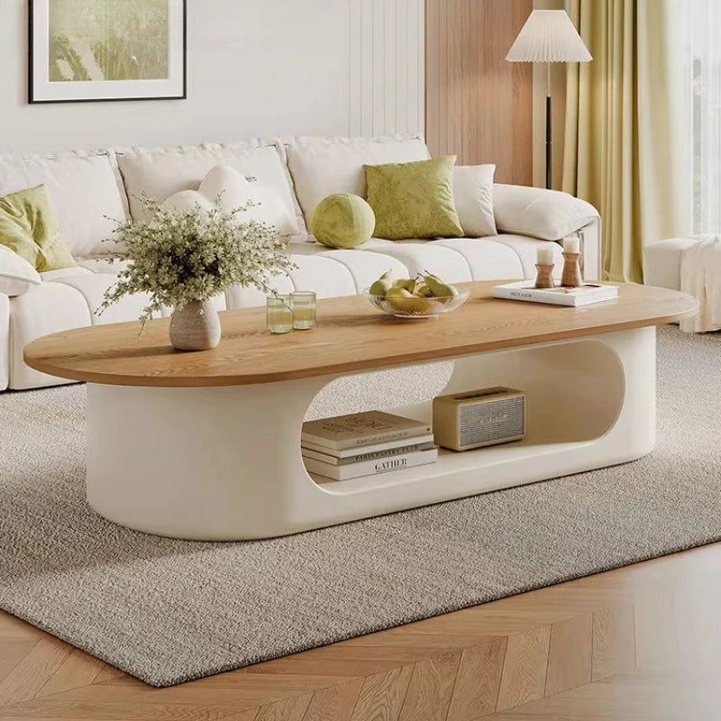 Small Living Room Coffee Table Decoration Modern Aesthetic Minimalist Coffee Table Writing Service Mesas Bajas Home...
