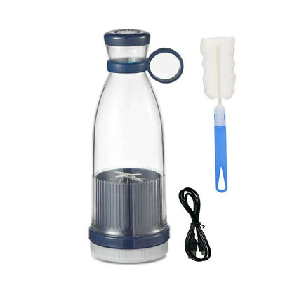 Rechargeable Mixers Fresh Fruit Juicers Blue/Pink Usb Portable Juice Bottle Mini Fast Electric Blender Smoothie Ice Maker