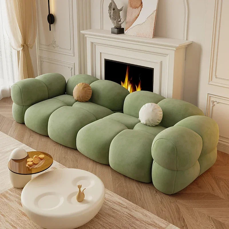 Living Room Sofas Mid Century Minimalist Luxury Lounge Recliner Living Room Sofas Futon Divano Office Furniture Patio Balcony - Kimlud