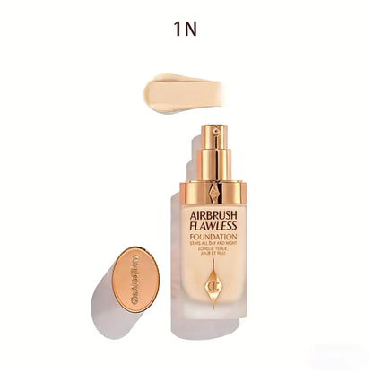 Charlotte Tilbury Liquid Foundation Super Grinding Bottle Oil Control Skin Beautifying Waterproof Sweat-proof Anti...