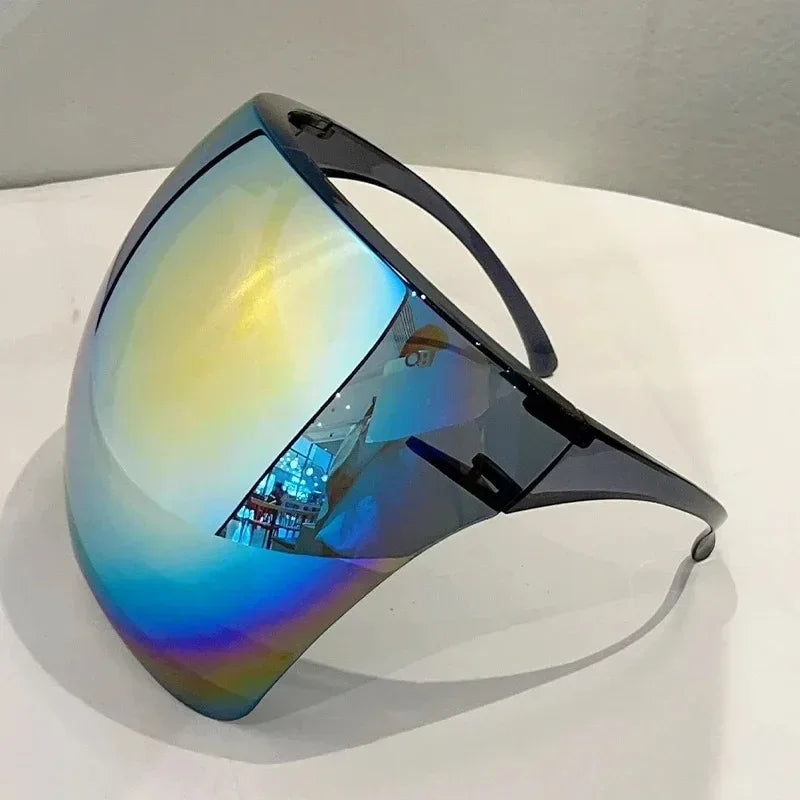 Huge Outdoor Sport Goggle Sunglasses Women For Men Vintage Sun Glasses Punk Oversized Protective Wrapped Mask Cycling Eyeglasses