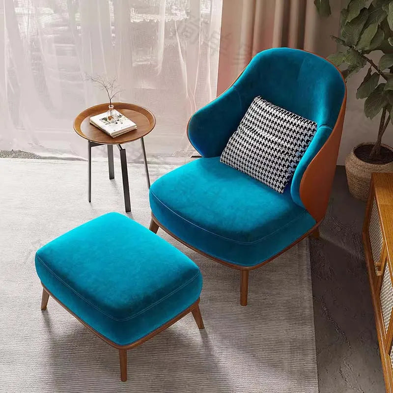 Aesthetic Nordic Chair Modern Design Relax Throne Garden Unique Chairs High Quality Comfortable Terrace Muebles Salon Furniture - Kimlud