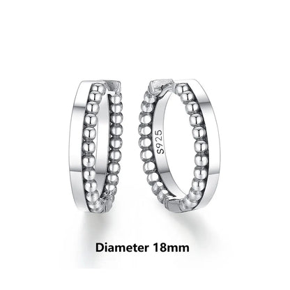 Original 925 Sterling Silver Earrings 2026 Stud Hoop Crystal Earings For Women Rose Gold Crown Heart Infinity Bee Earing...