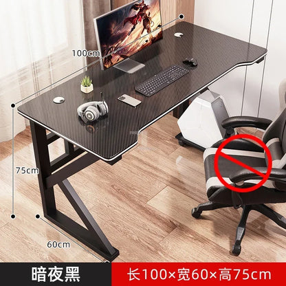 Modern Simple Computer Desks Home Office Furniture Table Desktop Bedroom Internet Cafe Gaming Table Multi-functional Office Desk - Kimlud