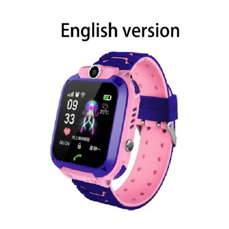 Children's Telephone Watch - Intelligent Photo Waterproof with SOS & Electronic Fence