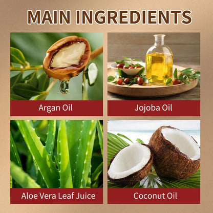 100G Argan Oil Hair Mask – Deep Repair and Hydration Treatment Restores Strength, Shine, and Elasticity for All Hair...