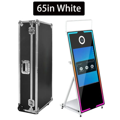 A must-have for large Christmas parties! The latest high-quality Magic Mirror Photo Booth, 65-43 inches, comes with a...