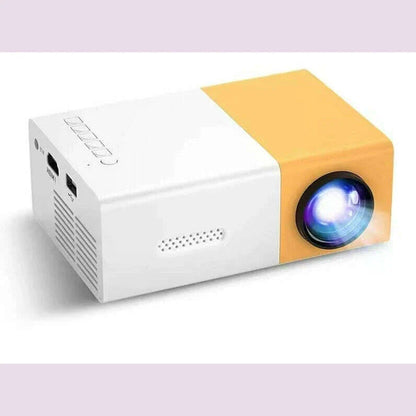 Proyector portátil YG300 para el hogar, conexión inalámbrica para teléfono móvil, compatible con USB, HDMI