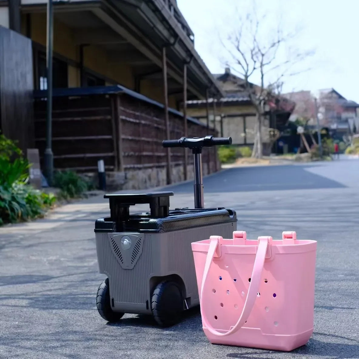 Electric Trolley Case Cleared To Board USB Charging TSA Customs Lock 20 Inch Electric Suitcase Luggage Small Scooter...