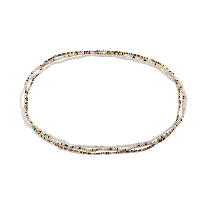Ingemark 3Pcs Bohemia Waist Bead Belly Belt Chains for Women Wed Bridal Sexy Summer Bikini Elastic Body Jewelry Y2K Accessories - Kimlud