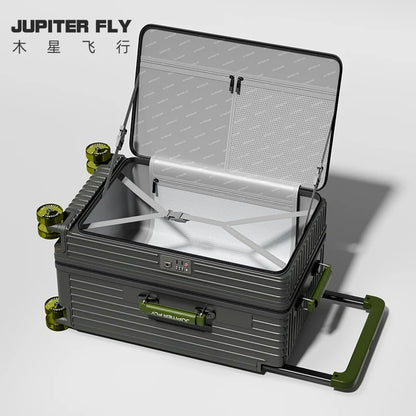 Luggage Set Suitcase Carry on Luggage with Wheels Trolley Bag Carry on Luggage Business Trunk Draw-bar Box Boarding Case