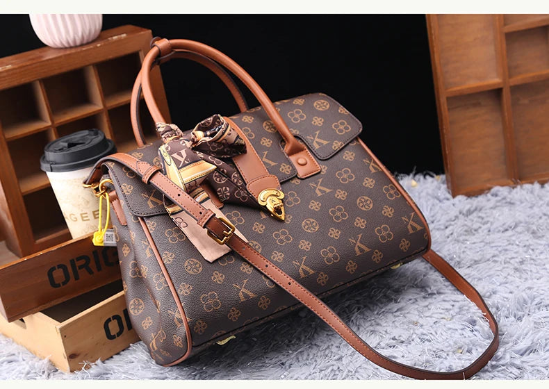 Light luxury brand women's bag 2025 new fashion versatile high-end handbag large capacity trendy single shoulder crossbody bag