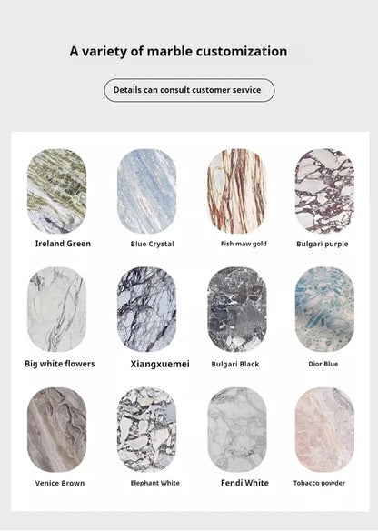 Vanity Corrosion/Heat-Resistant & Easy-Clean  Natural Marble Bathroom Sink Luxury Countertop Basin For Home Custom Stone