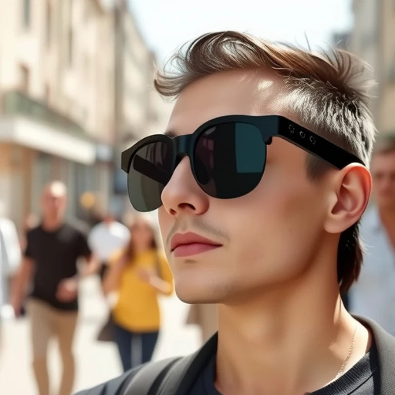GM05 Smart Glasses Music Headphones Making Calls Sunglasses That Can Be Paired With Myopia Lenses Bluetooth Glasses - Kimlud