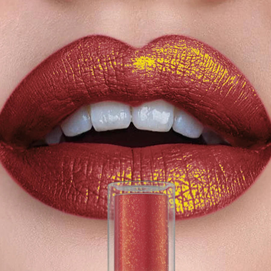 14 Colors Glitter Lip Glaze Hydrating Red Pink Metallic Lip Tint Highly Pigment Lip Gloss Korean Makeup for Women Cosmetics Gift