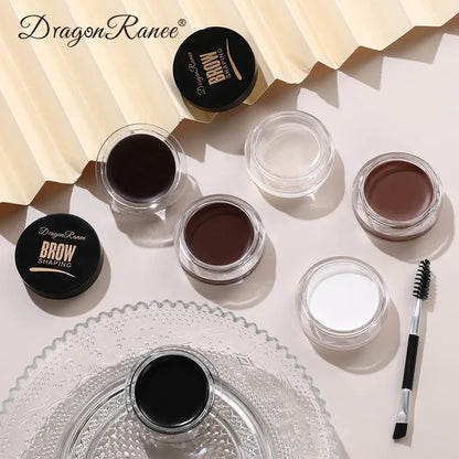Dragon Ranee 6color Wild Eyebrow Styling Eyebrow Cream Styling Eyebrow Gel Soap Wax White Eyebrow Cream