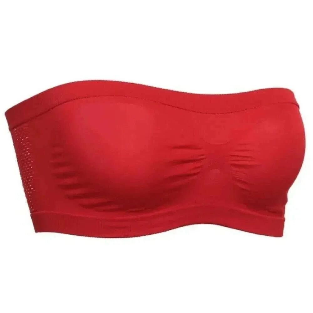 Women Breathable Mesh Tube Bra No breast pads