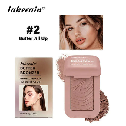 Butter Blush Single Color Matte Natural Cheek Tint Waterproof Face Contouring Cosmetics Blush Powder Face Soft Female Makeup
