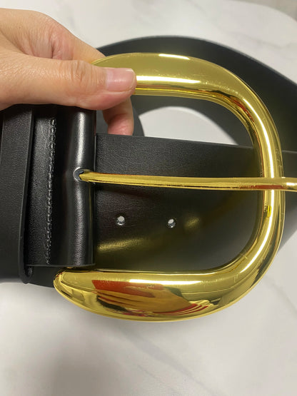 Women's Fashion Genuine Leather Corset Female Cummerbund Coat Waistband Dress Decration Wide Belt  J107