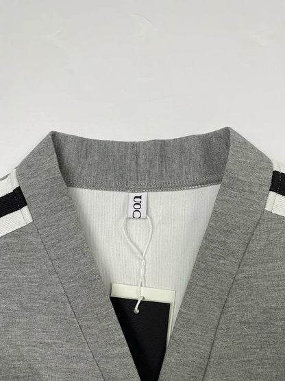 Krisstargirls Raglan Sleeve Color Block Casual Jacket for Woman 2025 Spring Fall Womens Long Sleeve V neck Casual Sports...