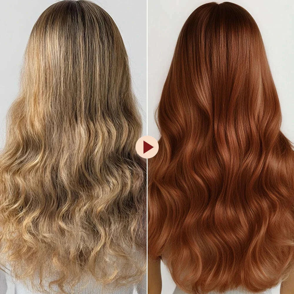 Hair Glaze Super Gloss Color Conditioning Gloss Rinse Out Semi-Permanent Hair Gloss that Enhances Color Nourish and repair Easy