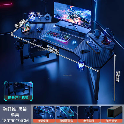 Nordic Simple Computer Desks Home Bedroom E-sports Gaming Desk Light Luxury Office Furniture Desktop Computer Desk Reading Desk - Kimlud