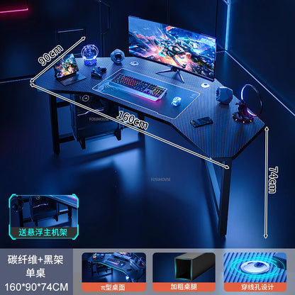 Nordic Simple Computer Desks Home Bedroom E-sports Gaming Desk Light Luxury Office Furniture Desktop Computer Desk Reading Desk - Kimlud