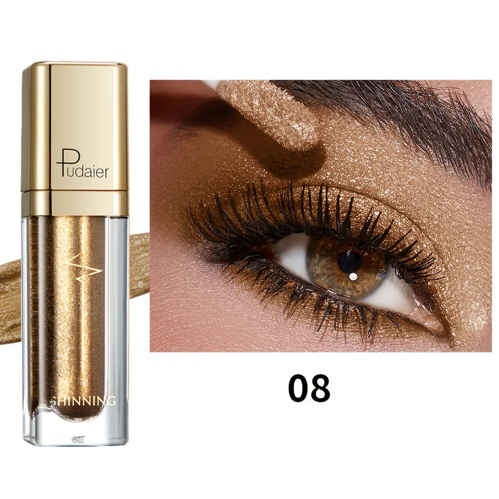 Opulent Diamond-Glow Pearlescent Eyeshadow That Lasts Long, Resists Smudging, And Is Simple to Apply.Ideal for Celebrations.