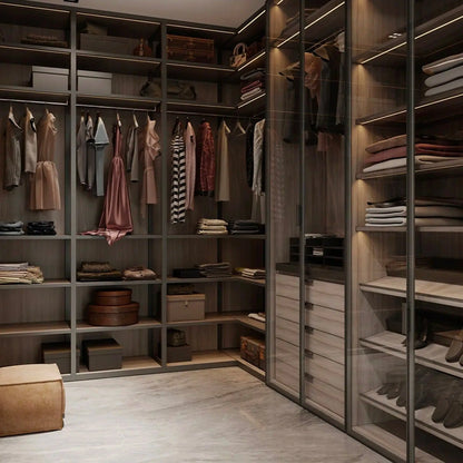 Wardrobe Design Walk-in Closet Wardrobe Cabinet Clothes Organizer Bedroom Furniture Closets Para Habitacion Modern Italy - Kimlud