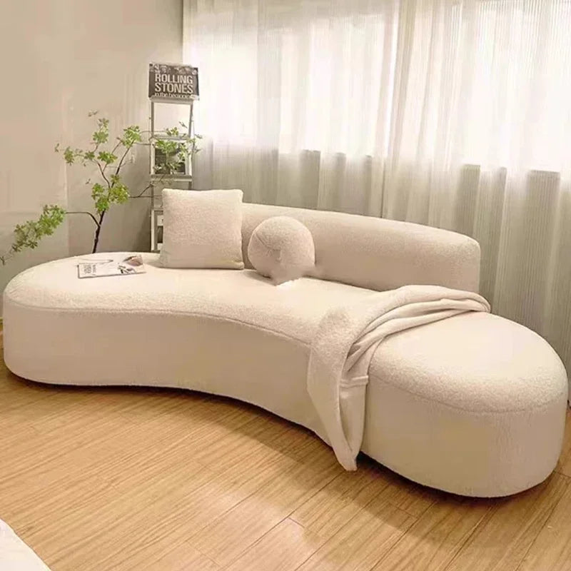 Family Lazy Living Room Sofa Nordic Minimalist Modern Lounge Sofas Classic Comfortable Muebles Para El Hogar Home...