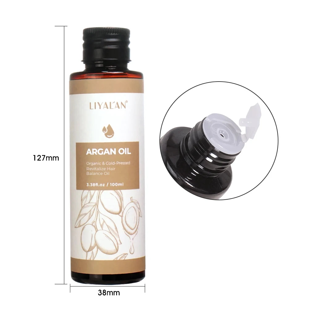 100ml Argan Oil For Hair Nourish Repair Damaged Balance Oil Organic Essence Enhance Improve Drying Skin Body Care |...