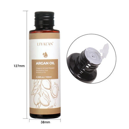 100ml Argan Oil For Hair Nourish Repair Damaged Balance Oil Organic Essence Enhance Improve Drying Skin Body Care |...
