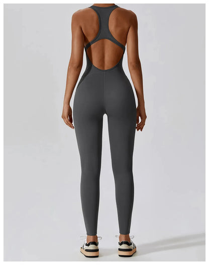 Sexy Yoga Jumpsuit Fitness Sports Overalls Gym Clothing Set Yoga Wear Pilates Workout Clothes for Women Outfit push-up Tracksuit