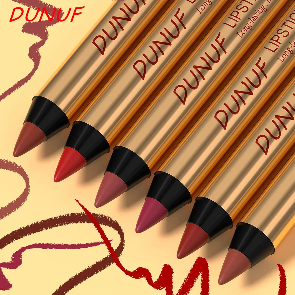 Waterproof Matte Lipliner Pencil Dark Red Contour Tint Lipstick Long Lasting Non-stick Cup Lip Liner Sexy Lips Makeup...