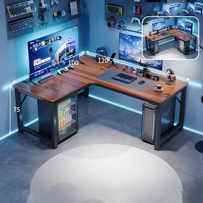 Study Storage Computer Desks Gaming Reading Pc Ergonomic Table Keyboard Notebook Accessories Mesas De Computador Home Furniture - Kimlud