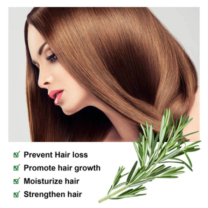 Rosemary Hair Repair Oil For Dry Damaged Color Treated Hair Deep Nourishing Frizz Control Shine Treatment Split Ends Care