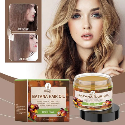 120g Natural Batana Oil For Healthy Hair Treatment Oil Natural Promotes Hair Wellness For Men Women Reduce Hair Break |...
