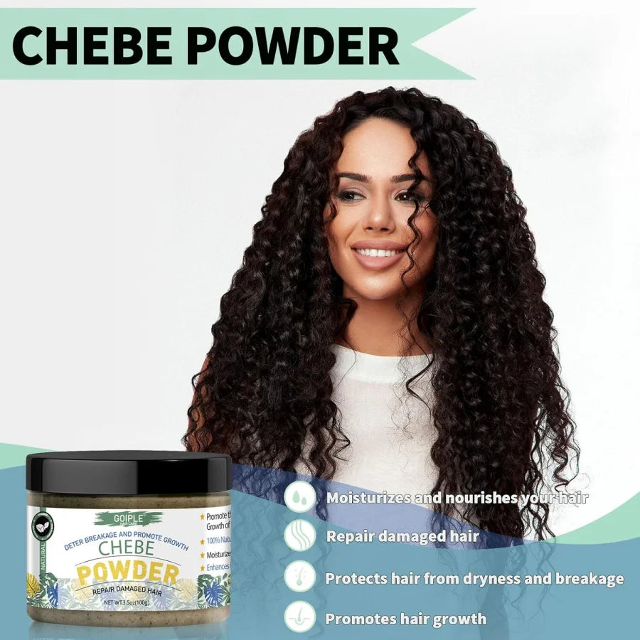 Fast Growth Chebe Oil Hair Regrowth Serum Chebe Powder Repair Damaged Scalp Treatment Anti-Hair Loss Care Moisturize Essence