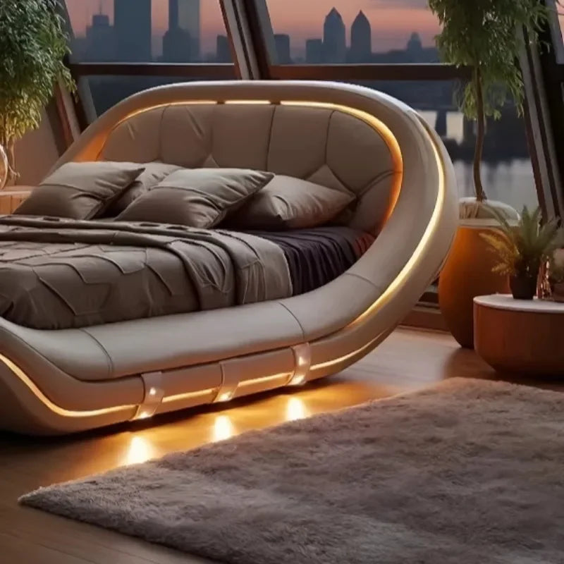 Luxurious European Wedding Bed Frame High Quality Comfortable Design Perfect Dream Bedrooms Camas De Dormitorio Home...