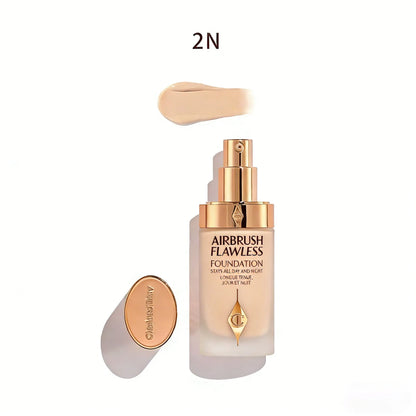 Charlotte Tilbury Liquid Foundation Super Grinding Bottle Oil Control Skin Beautifying Waterproof Sweat-proof Anti...