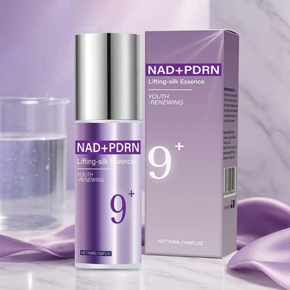No. 9+ NAD+ BIO Lifting-sil Essence 50ml Original Multi-Peptide Complex Brighten Botanicals Deep Hydration Korean Brand Serum