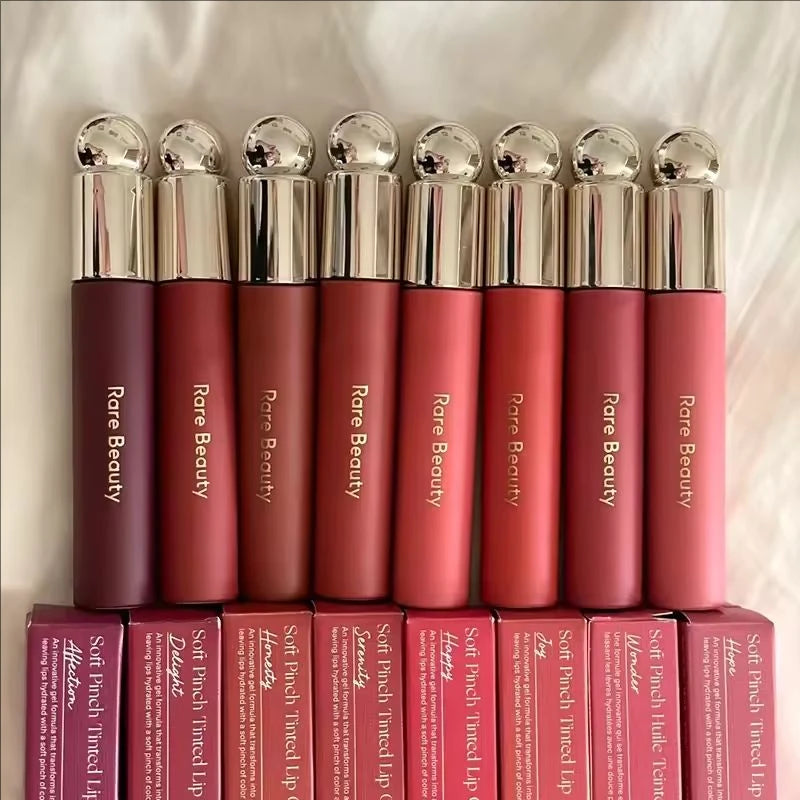 Luxury Brand Beauty Liquid Lip Gloss Moisturizing Long Lasting Natural Tinted Lip Oil Hope Happy Serenity Wonder...