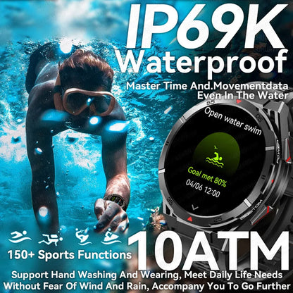 2025 New for HUAWEI Original Premium GPS SmartWatch Ultra HD AMOLED Display Built-in GPS BT Call 10ATM Waterproof Smart Bracelet