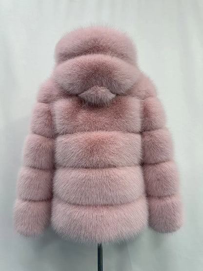 Women Hooded Thick Jackets Fur Faux Solid Zipper Coat Long Sleeve Cardigan Spliced Hoodies Warm Streetwear Coats Winter